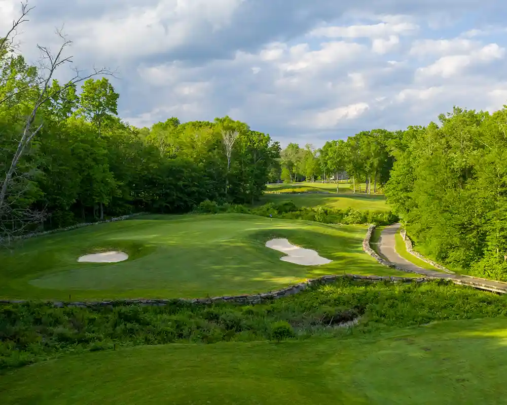 Fox Hopyard Course Tour Hole 5